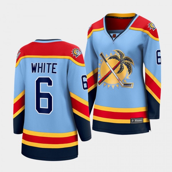 Colin White Florida Panthers 2022 Special Edition 2.0 Women Breakaway Player 6 Jersey Retro