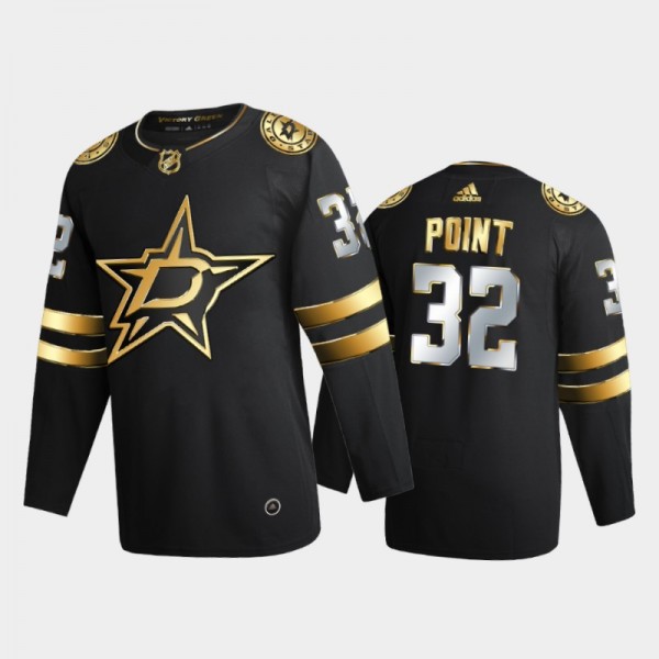 Dallas Stars Colton Point #32 2020-21 Authentic Golden Black Limited Edition Jersey