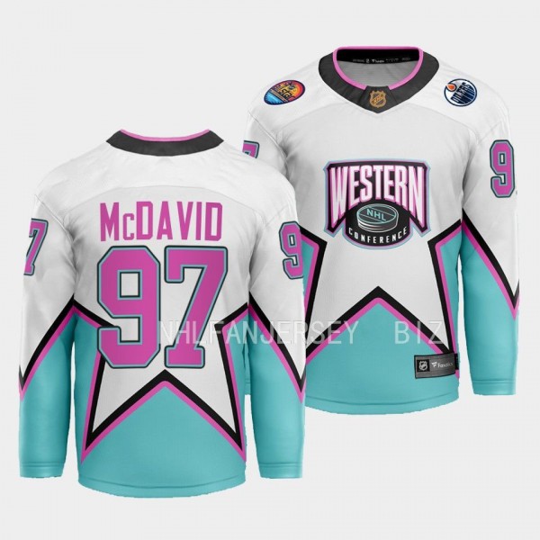 2023 NHL All-Star Connor McDavid Jersey Edmonton O...