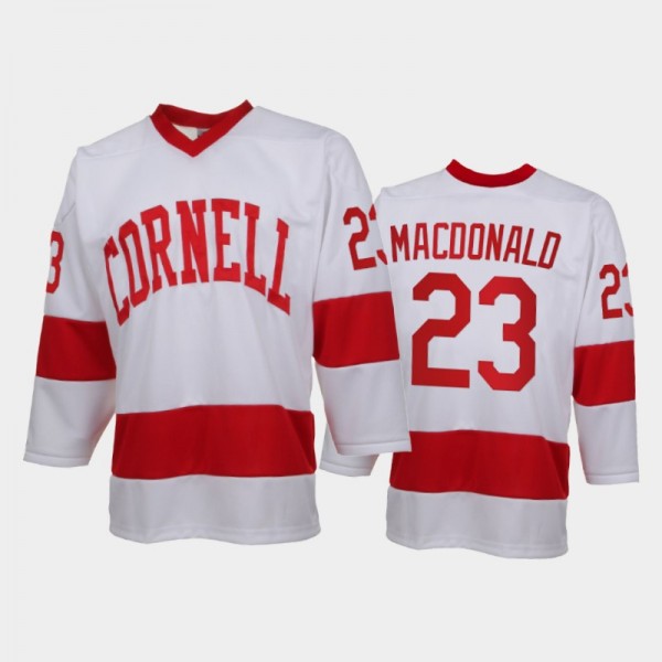 Cornell Big Red Jacob MacDonald #23 College Hockey...