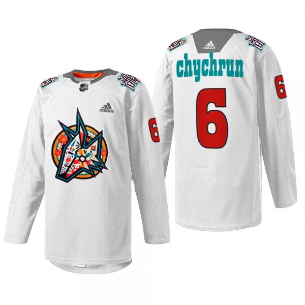Jakob Chychrun Coyotes Los Yotes Night White Jerse...