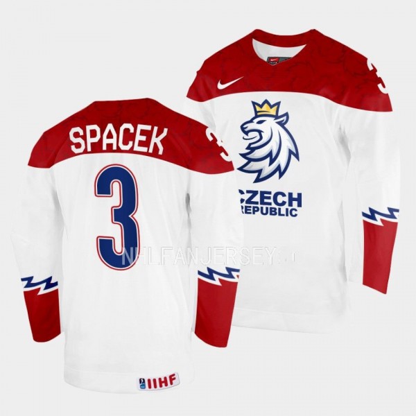 Czech Republic #3 David Spacek 2023 IIHF World Jun...