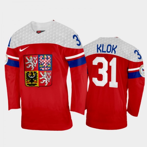 Czech Republic Hockey Lukas Klok 2022 Winter Olymp...