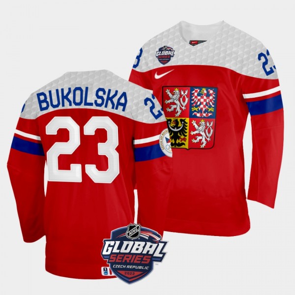 Katerina Bukolska 2022 NHL Global Series Czech Rep...