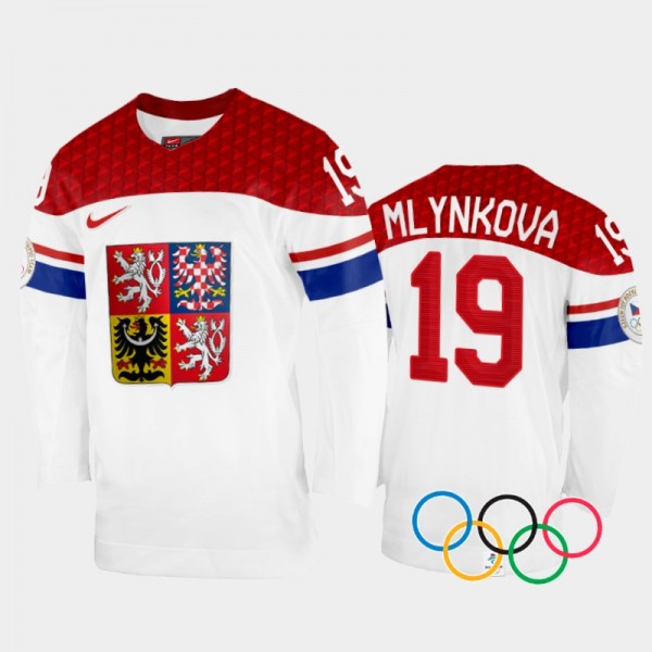 Natalie Mlynkova Czech Republic Women's Hockey Whi...