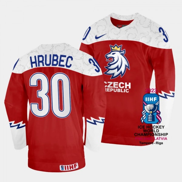 Simon Hrubec 2023 IIHF World Championship Czechia ...