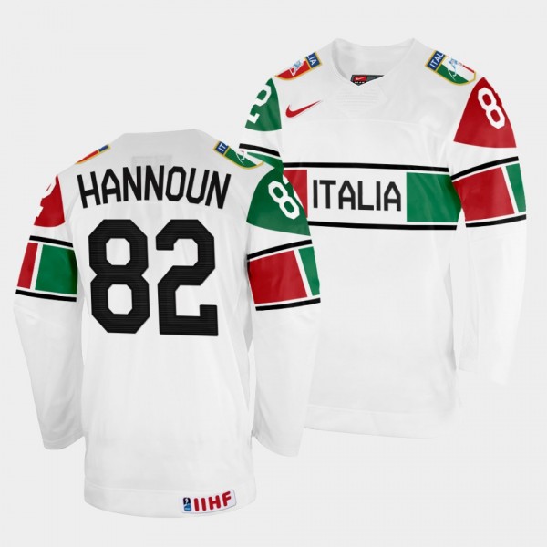 Italy 2022 IIHF World Championship Dante Hannoun #...