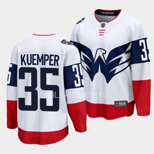 Washington Capitals Darcy Kuemper 2023 NHL Stadium...