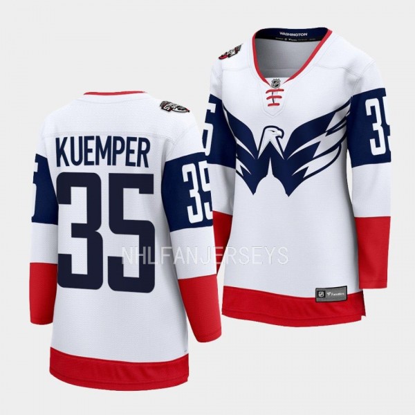 Darcy Kuemper Washington Capitals 2023 NHL Stadium...