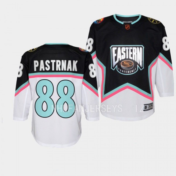 Boston Bruins #88 David Pastrnak 2023 NHL All-Star Eastern Conference Premier Black Youth Jersey