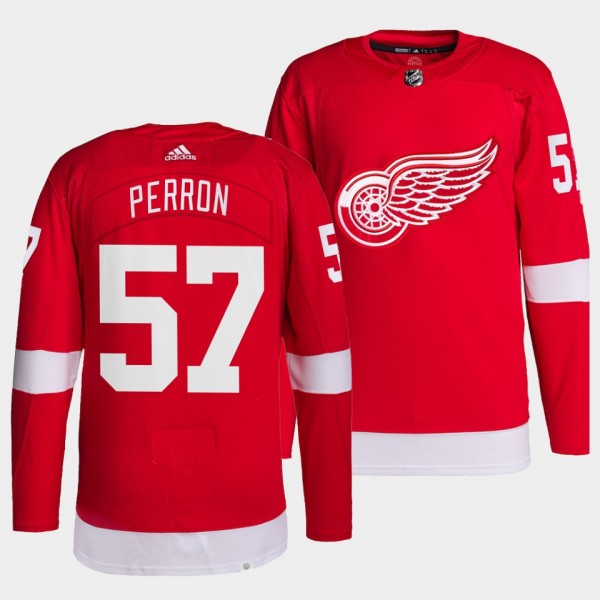Detroit Red Wings Primegreen Authentic David Perro...