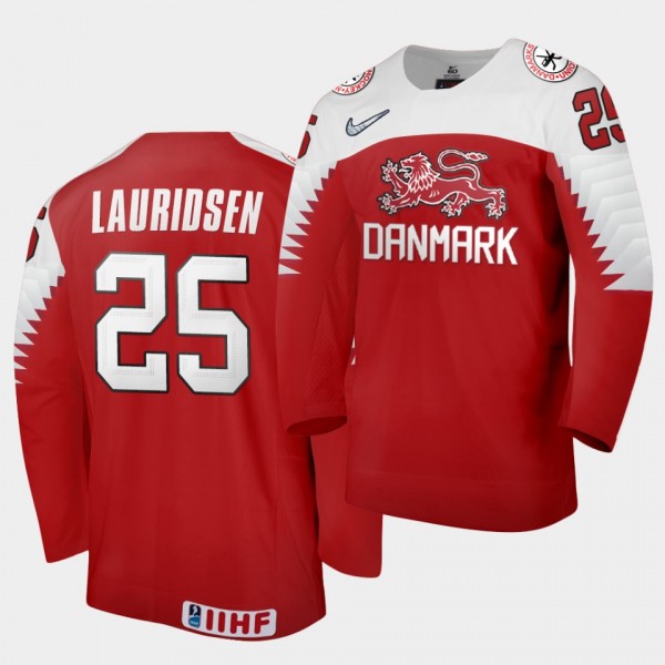 Oliver Lauridsen Denmark Team 2021 IIHF World Cham...