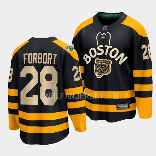 Boston Bruins Derek Forbort 2023 Winter Classic Bl...