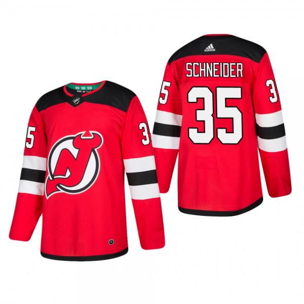 Men's New Jersey Devils Cory Schneider #35 Home Re...