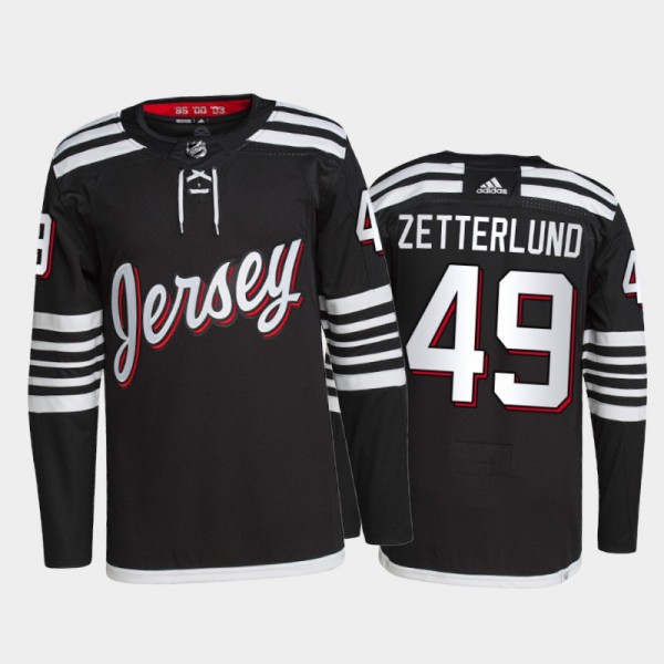 2021-22 New Jersey Devils Fabian Zetterlund Altern...