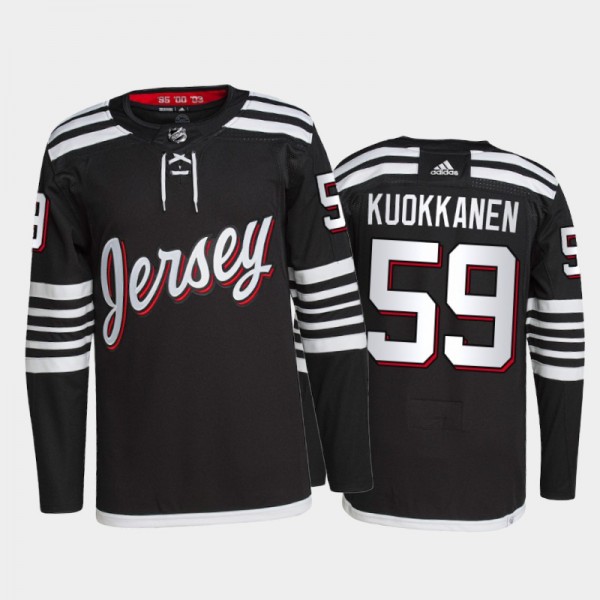 2021-22 New Jersey Devils Janne Kuokkanen Alternat...
