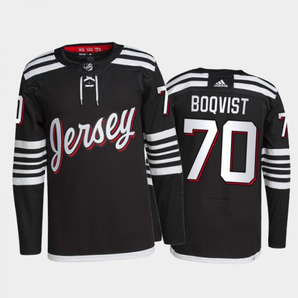 2021-22 New Jersey Devils Jesper Boqvist Alternate...