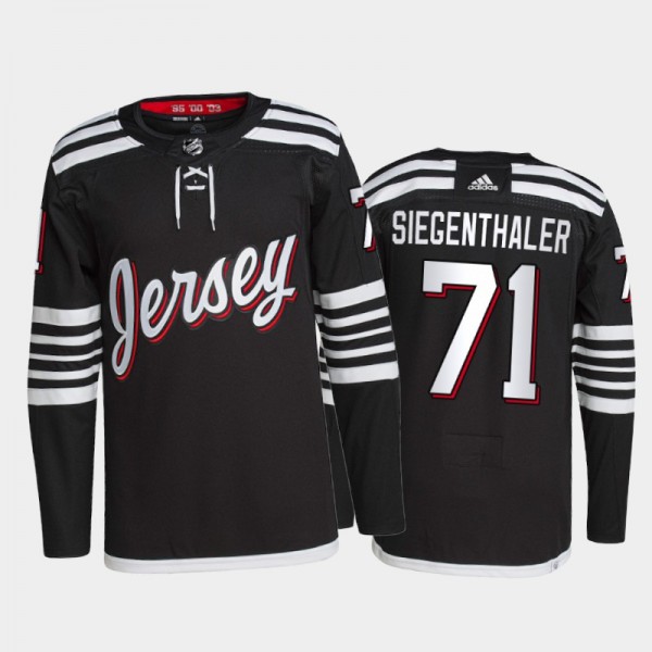 2021-22 New Jersey Devils Jonas Siegenthaler Alter...