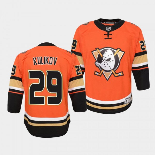 Dmitry Kulikov Youth Jersey Ducks Alternate Orange...