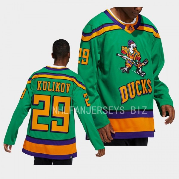 Mighty Ducks Dmitry Kulikov Anaheim Ducks Green #2...