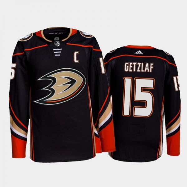 Ryan Getzlaf Anaheim Ducks Home Jersey 2021-22 Black #15 Authentic Primegreen Uniform