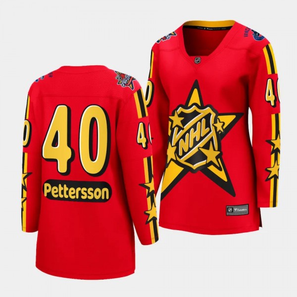 Elias Pettersson Vancouver Canucks 2024 NHL All-Star Game Women Breakaway 40 Jersey