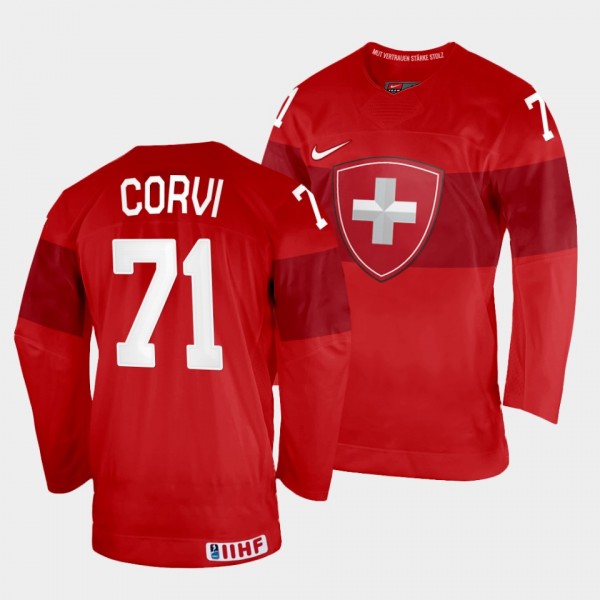 Switzerland 2022 IIHF World Championship Enzo Corv...