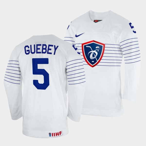 France 2022 IIHF World Championship Enzo Guebey #5...