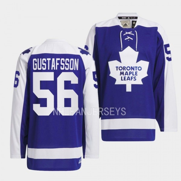 Erik Gustafsson #56 Toronto Maple Leafs Team Classics 1972 Hockey Royal Jersey