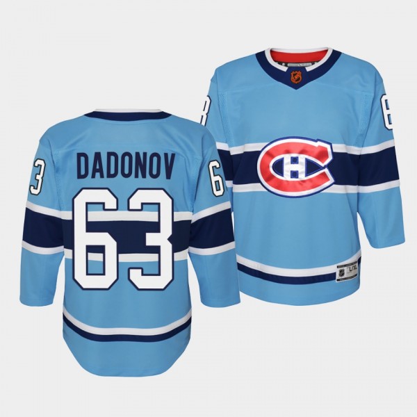 Youth Evgenii Dadonov Canadiens Blue Special Editi...