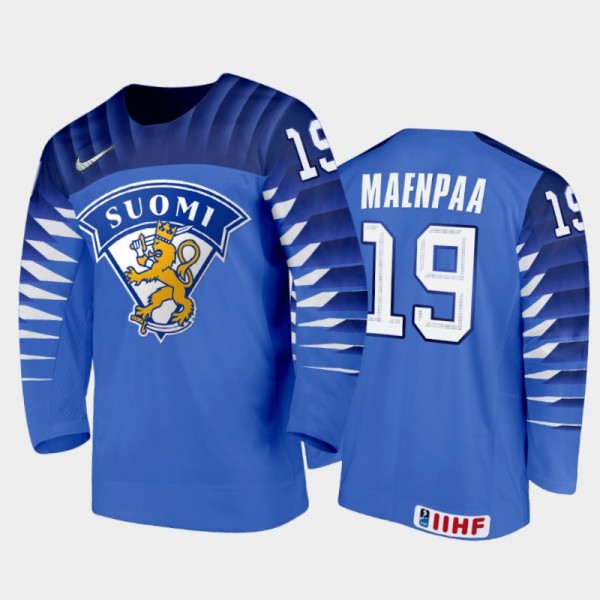 Finland Hockey Juuso Maenpaa 2022 IIHF World Junio...