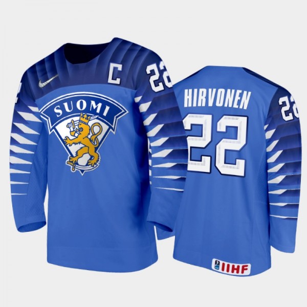 Finland Hockey Roni Hirvonen 2022 IIHF World Junio...