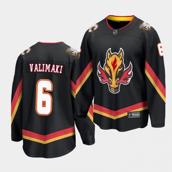 Juuso Valimaki Calgary Flames Special Edition Blac...