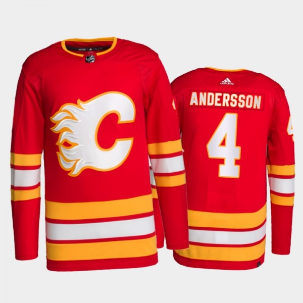 2021-22 Calgary Flames Rasmus Andersson Primegreen...