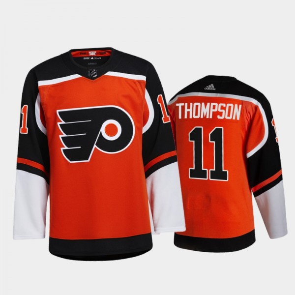 Philadelphia Flyers Nate Thompson #11 2021 Reverse...
