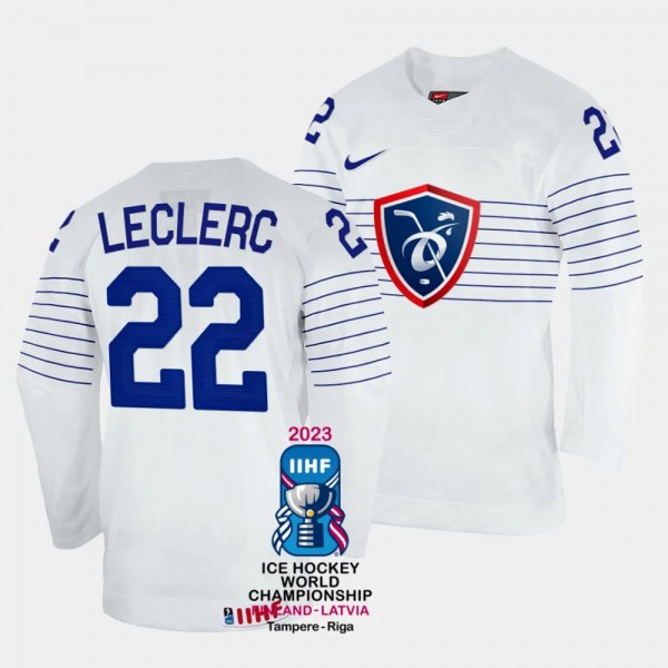 Guillaume Leclerc 2023 IIHF World Championship Fra...