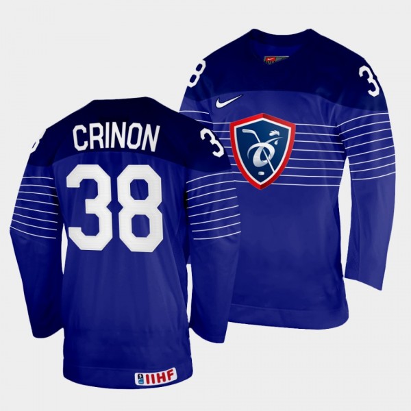 Pierre Crinon 2022 IIHF World Championship France ...