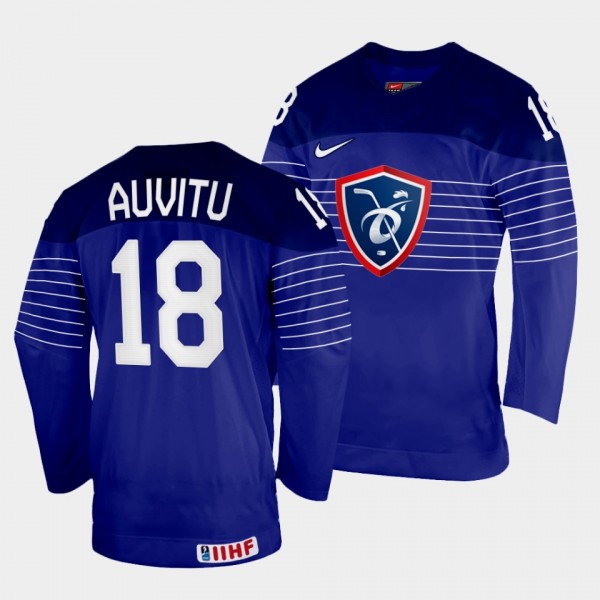 Yohann Auvitu 2022 IIHF World Championship France ...
