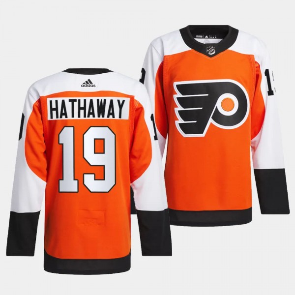 Garnet Hathaway Philadelphia Flyers Home Orange #1...