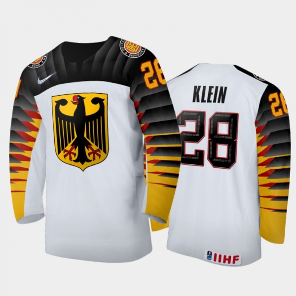 Adrian Klein Germany Hockey White Home Jersey 2022...