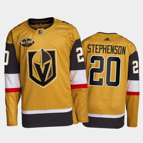 Vegas Golden Knights Chandler Stephenson 2022 All-Star Jersey Gold Authentic Primegreen Uniform