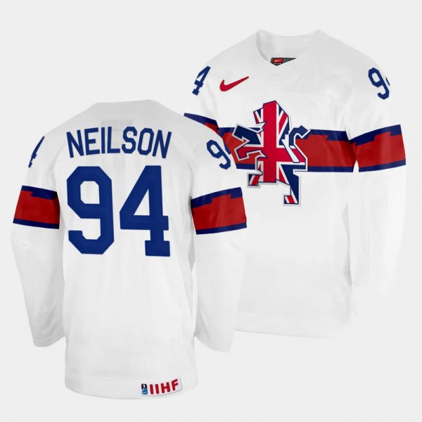 Cade Neilson Great Britain 2024 Ice Hockey World C...