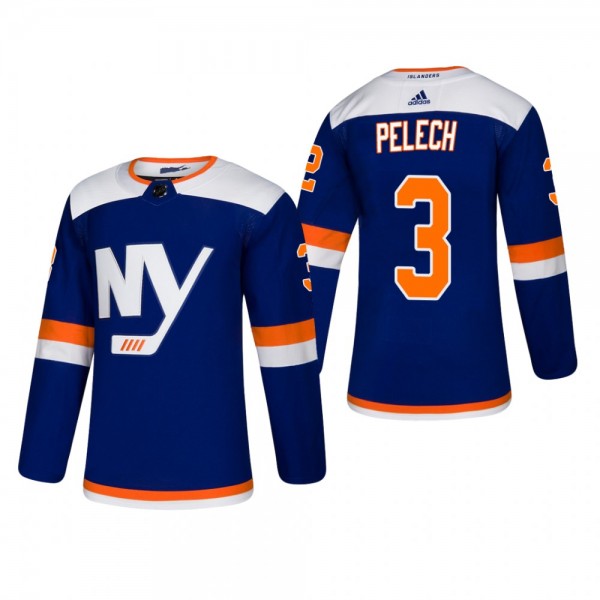 Men's New York Islanders Adam Pelech #3 2018-19 Al...