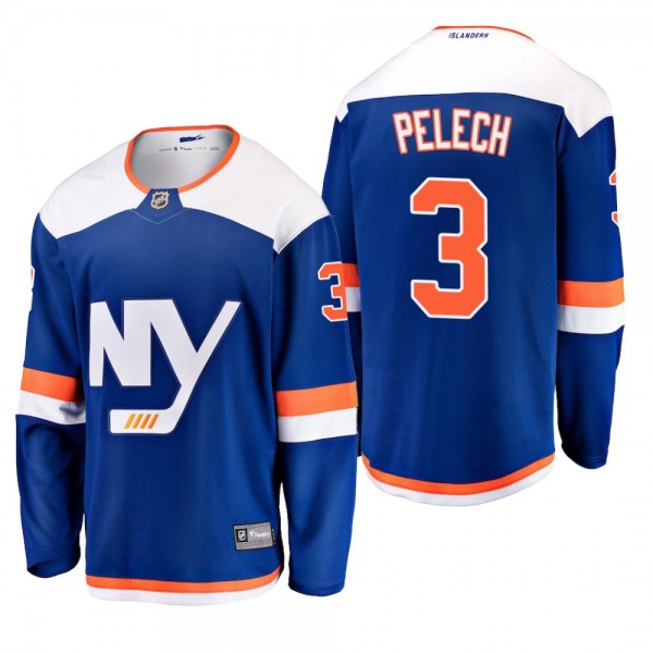 Men's New York Islanders Adam Pelech #3 2018-19 Al...