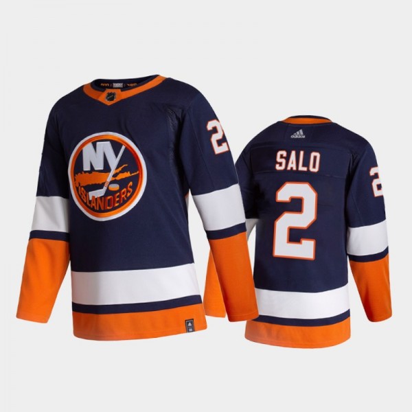Robin Salo #2 New York Islanders 2021 Reverse Retr...