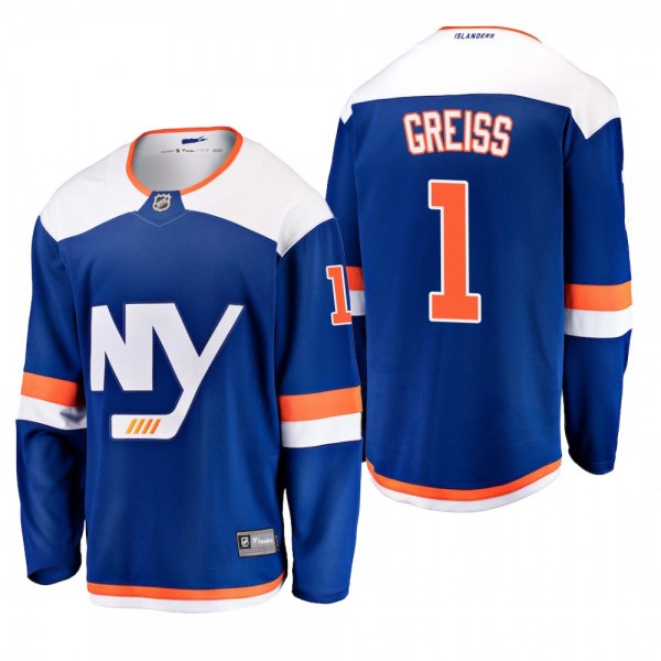 Men's New York Islanders Thomas Greiss #1 2018-19 ...
