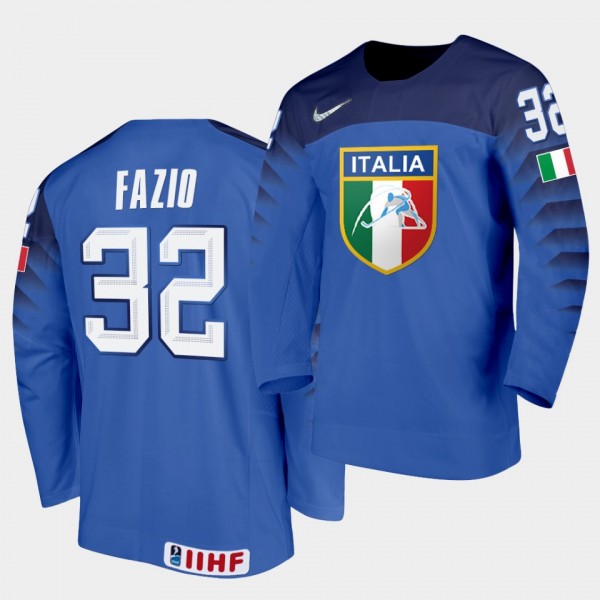 Italy Team Justin Fazio 2021 IIHF World Championsh...