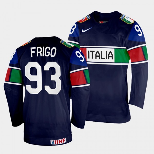 Luca Frigo 2022 IIHF World Championship Italy Hock...