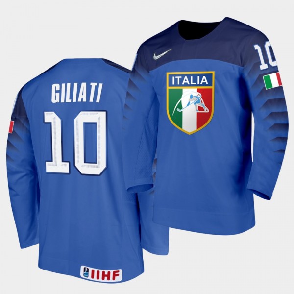 Italy Team Stefano Giliati 2021 IIHF World Champio...