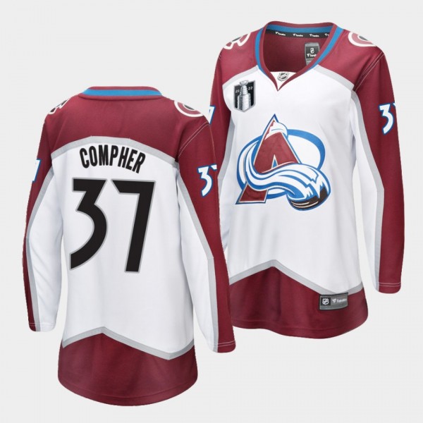 J.T. Compher Avalanche 2022 Stanley Cup Final Away...